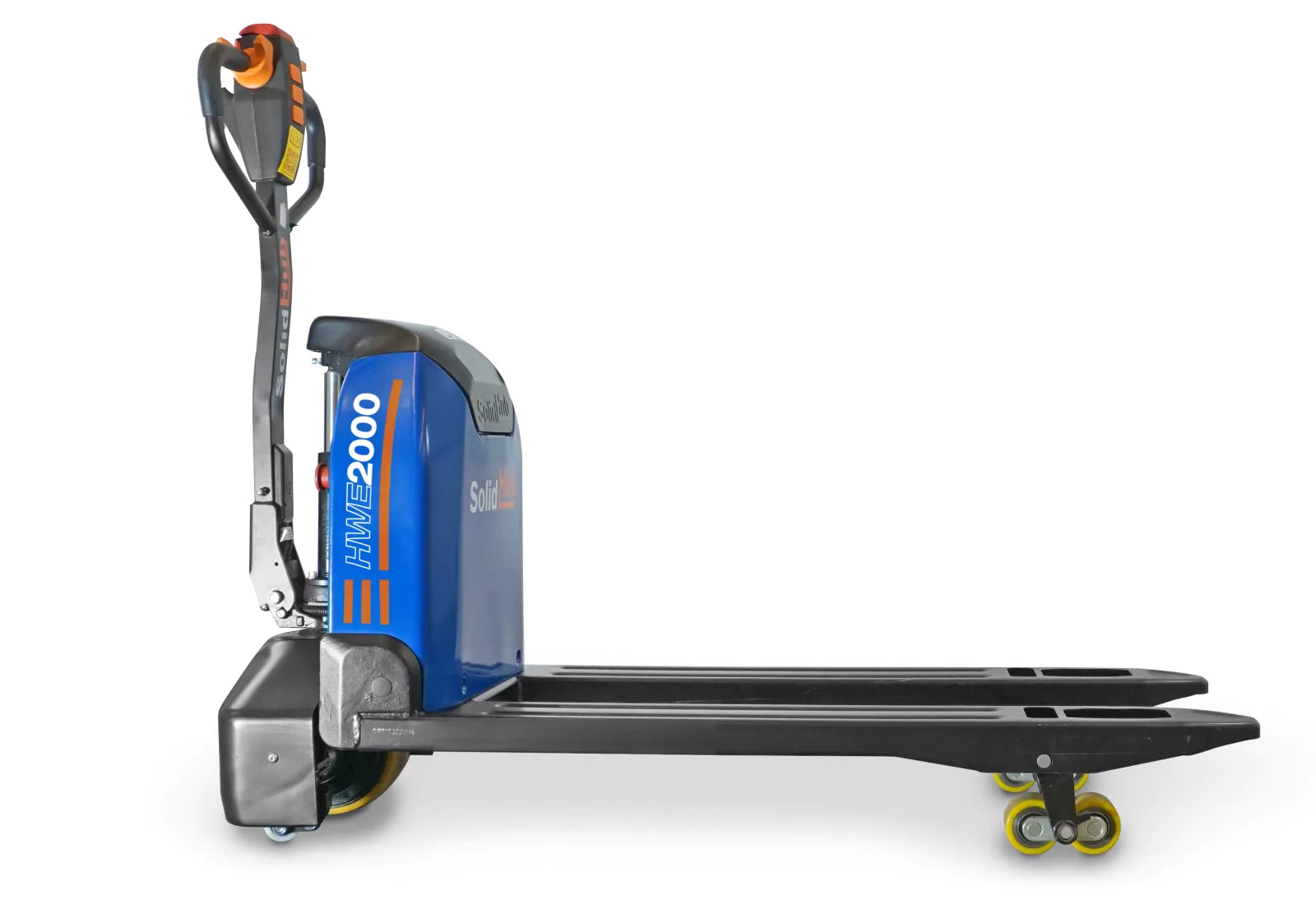 Transpalette électrique SolidHub HWE2000-2, Lithium-Ion 48 V 20 Ah, Capacité de charge 2.000 kg
