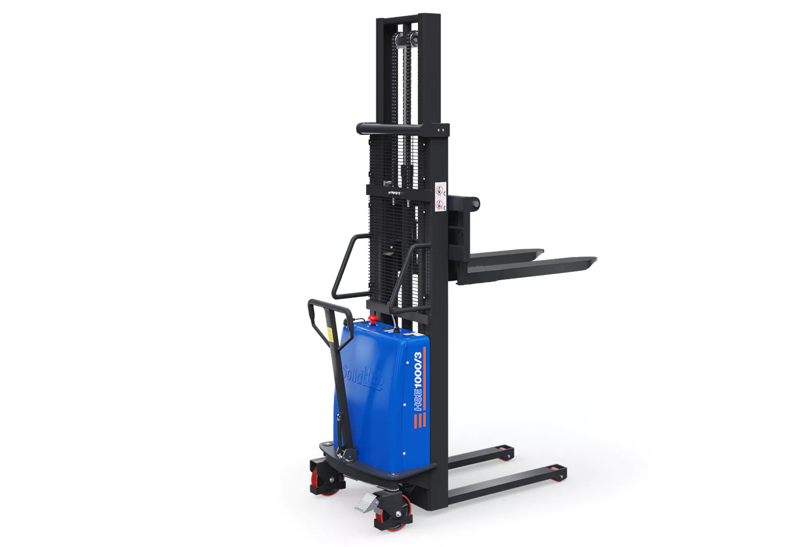 Gerbeur semi-électrique SolidHub HSE1000/3, Force de levage 1.000 kg