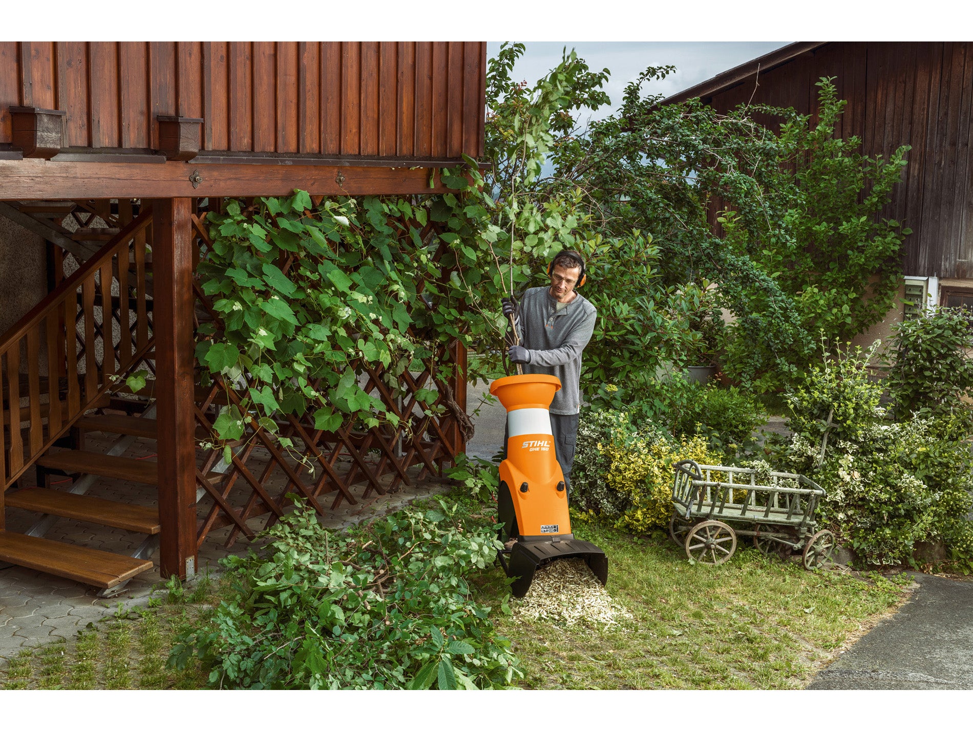 Broyeur de jardin électrique STIHL GHE 150 Ø35mm