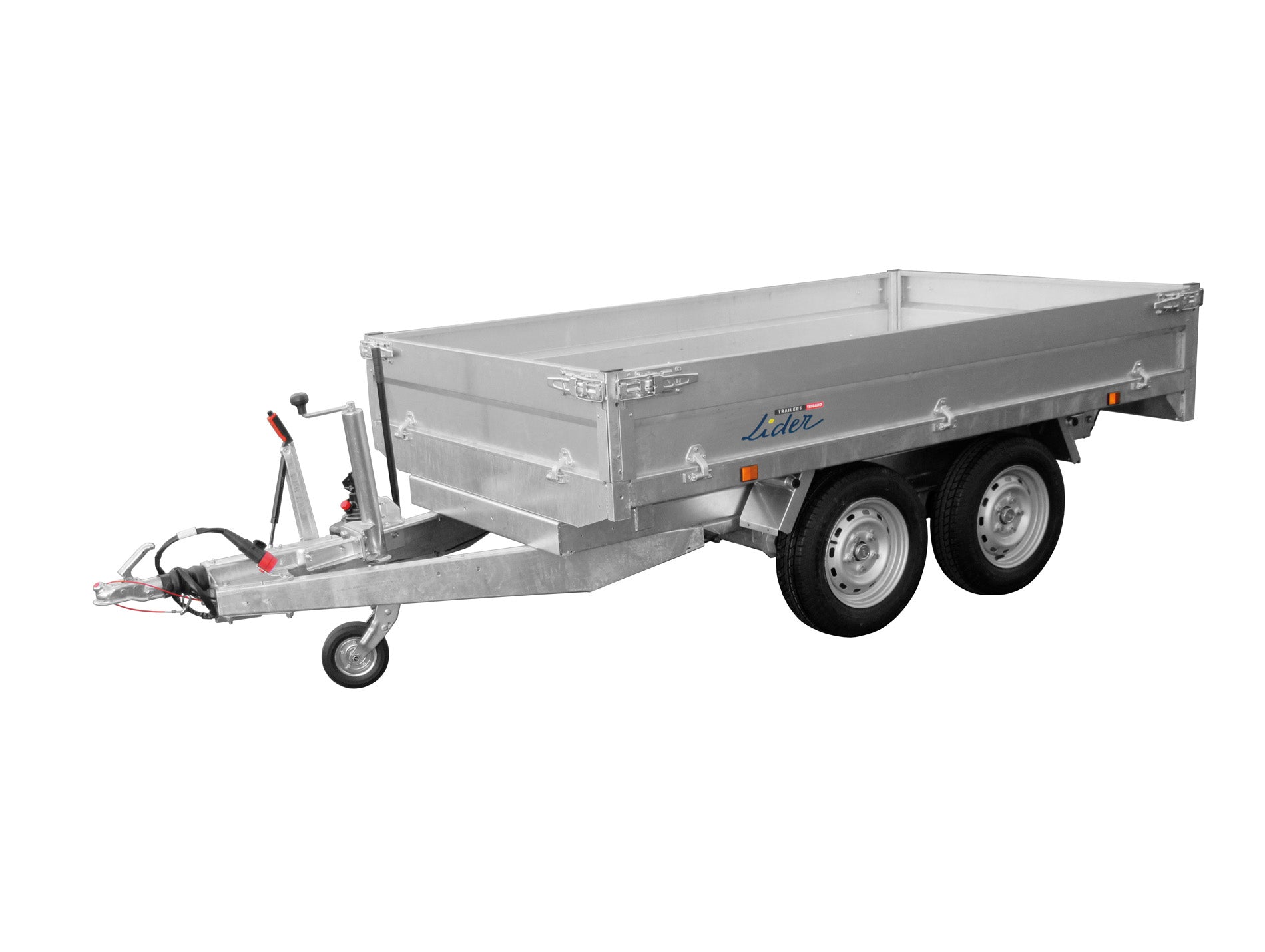 Remorque benne 2 essieux LIDER L.2,50m 2500kg