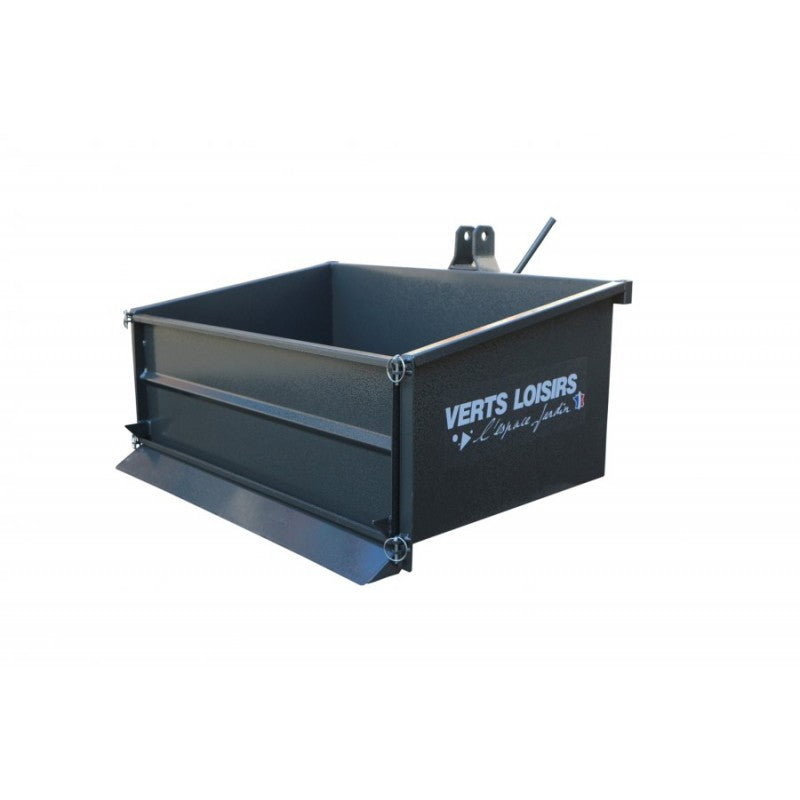 BENNE 3 POINTS TOLE PEINTE 140 CM- Poids : 64 kg