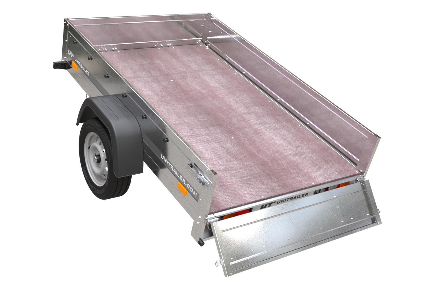 Remorque Garden Trailer 201 KIPP 200 x 125 cm- PTAC max. 750 kg