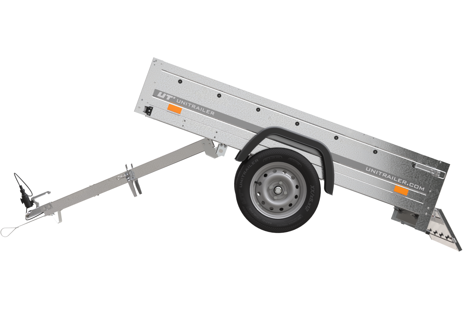 Remorque Garden Trailer 201 KIPP 200 x 125 cm- PTAC max. 750 kg