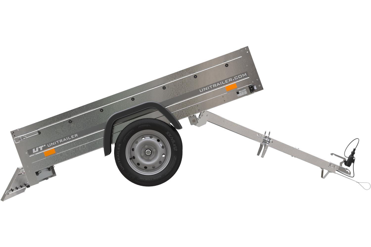 Remorque Garden Trailer 201 KIPP 200 x 125 cm- PTAC max. 750 kg