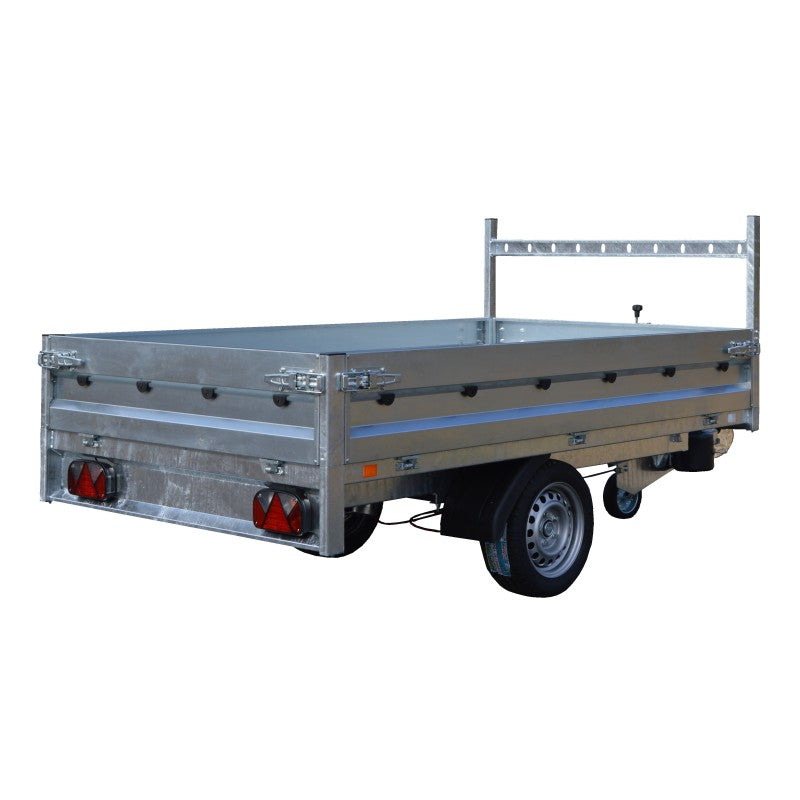 Remorque Benne Bri260 Ptac 1500kg Freinée Nue – Temver