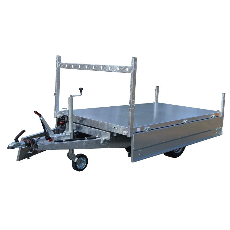 Remorque Benne Bri260 Ptac 1500kg Freinée Nue – Temver