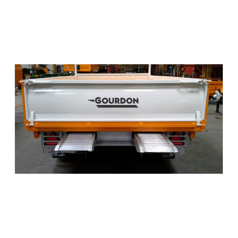 Remorque Tribenne Rb35 Timon Fixe – Remorques Gourdon